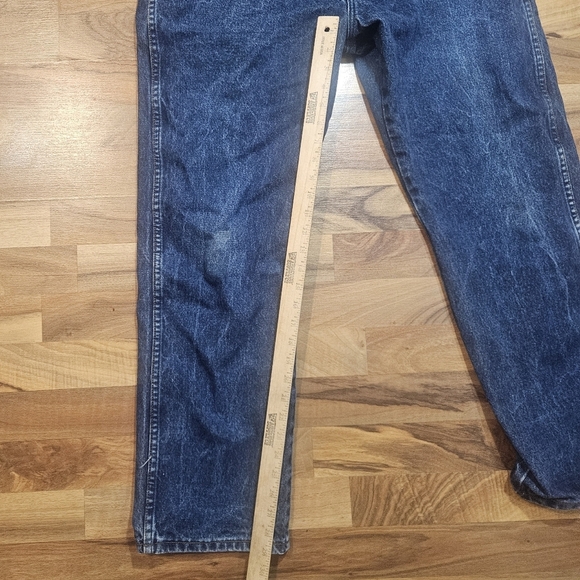 Wrangler FR Flame Resistant Jeans 38x30 Men Blue Denim Workwear HRC2 2112 13MWZ - Picture 11 of 11